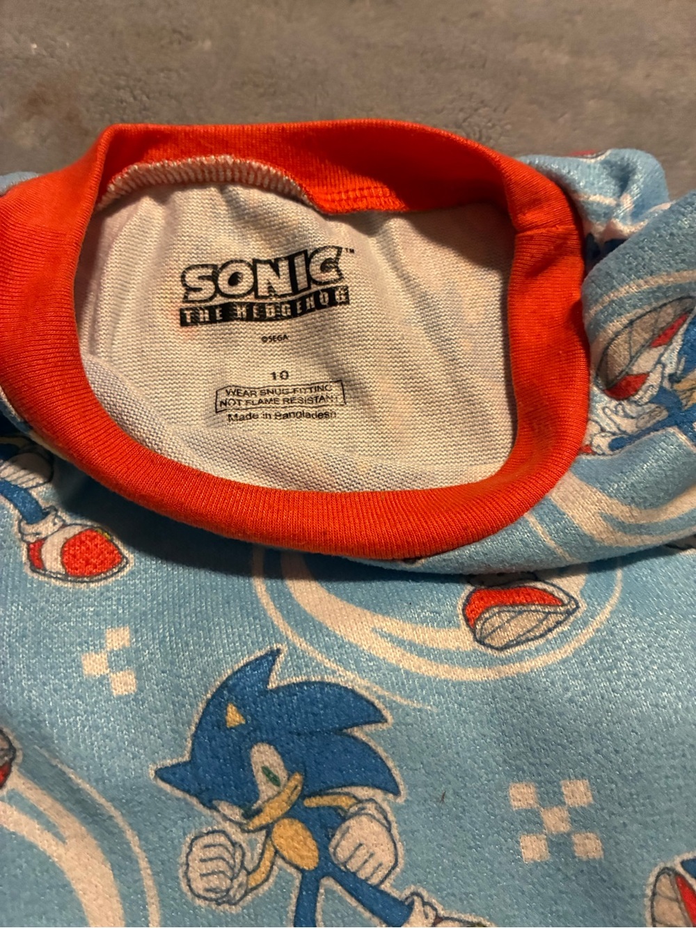 Blue & Red Kids Two- Piece